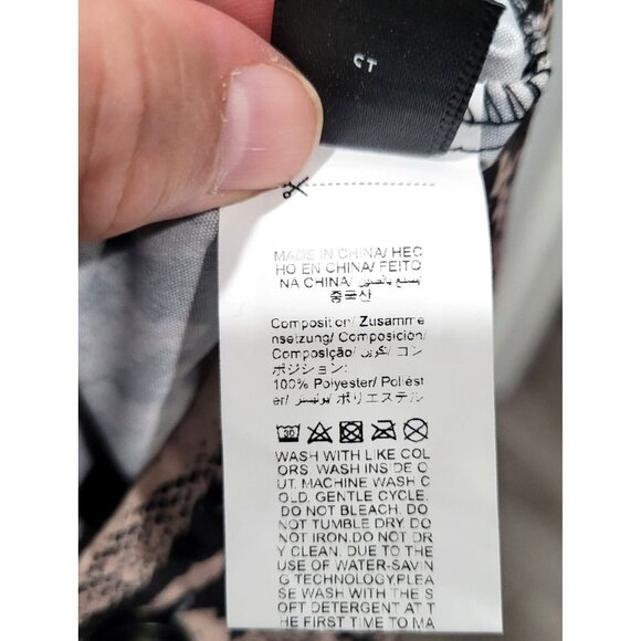 Shein Snake Print Mini Skirt with Button & Zip Closure Size S - Picture 4 of 7